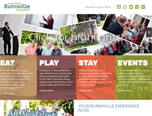 Tablet Screenshot of burnsvillemn.com